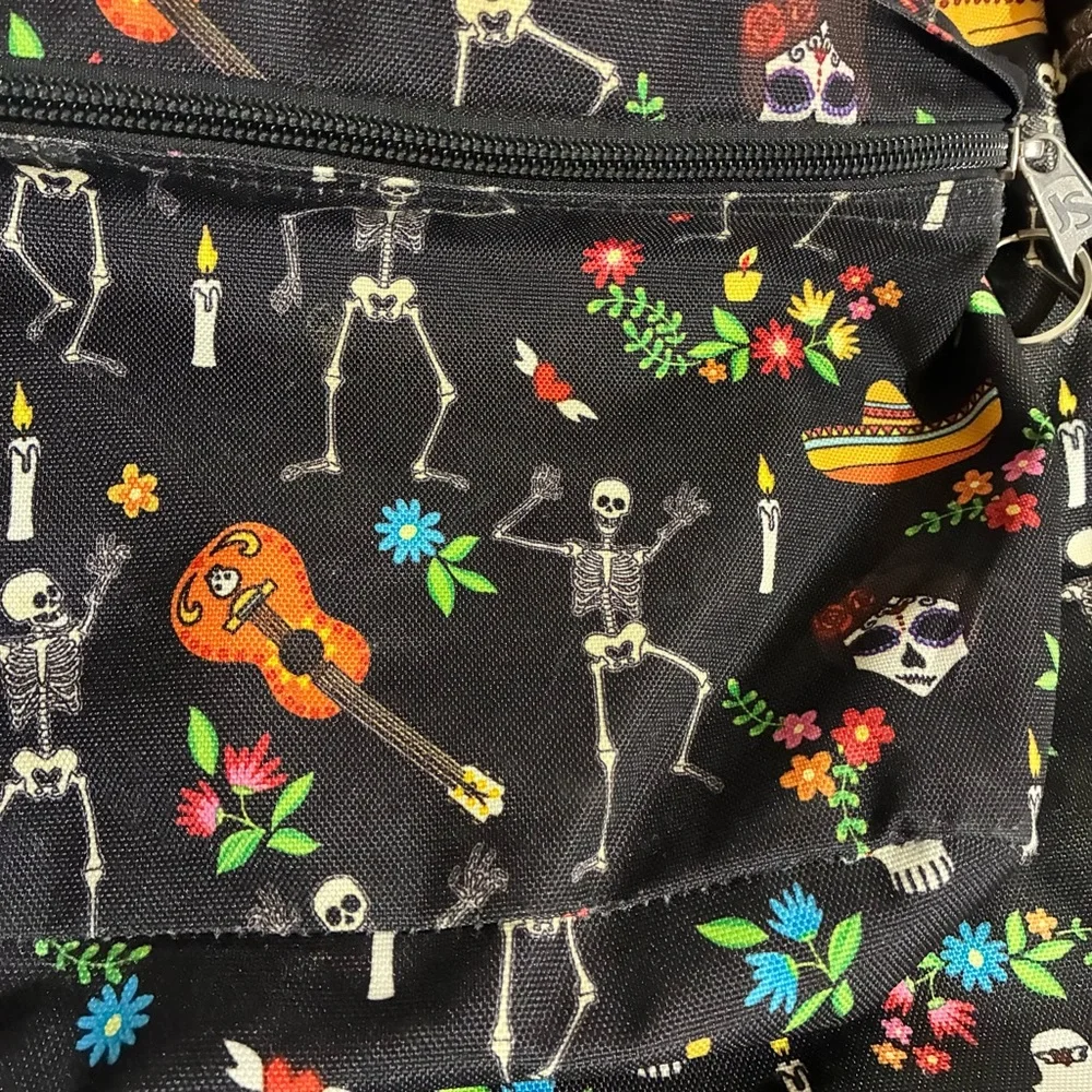 JanSport Skeleton Backpack Day Of The Dead Dia De Muertos Novelty Print Festival